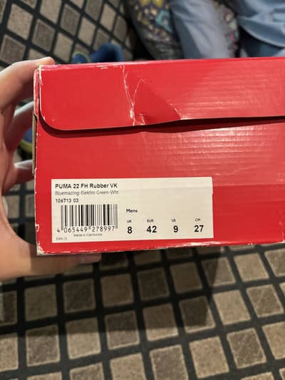 Cricket puma grippers