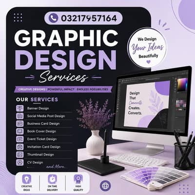 Professional Graphic Design Services | Logo, Branding & More