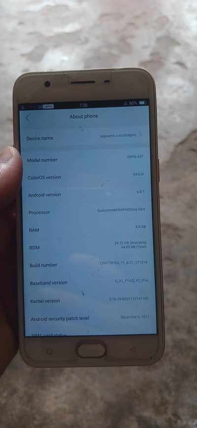 OPPO A57