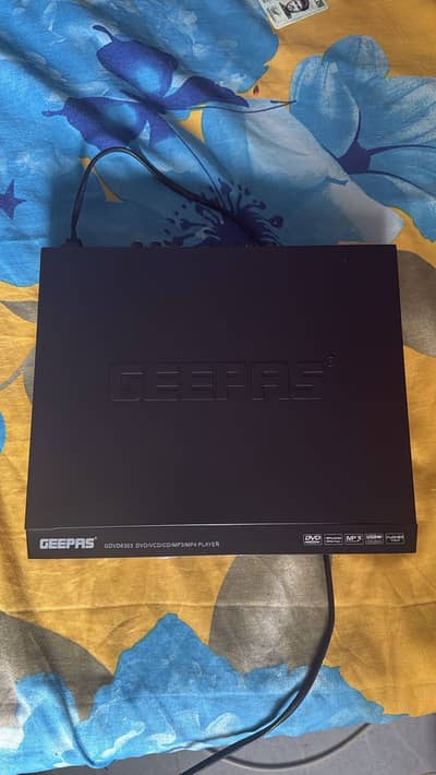 Geepas GDVD6303 HD DVD Player, Imported from UAE.