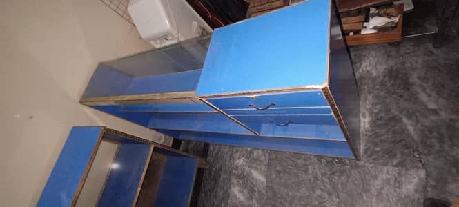 2 Shop Counters For Sale – 1 L Shape + 1 Straight Counter