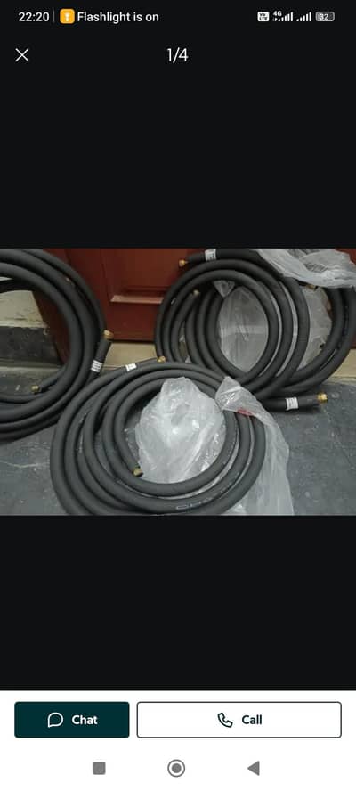 1.5 ton Gree ac copper pipe kit new