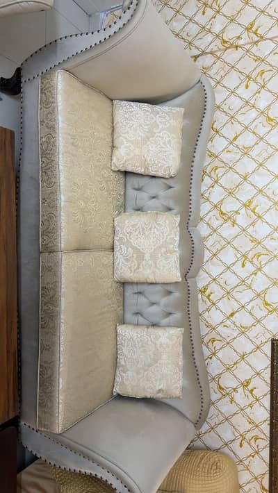 Sofa set - 7 seater sofa set for sale - Wooden Royal luxury sofa set