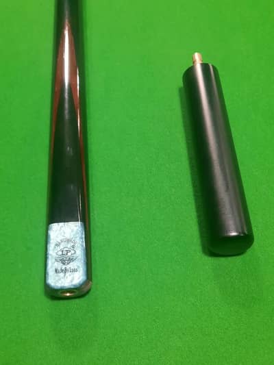 2 piece snooker stick with structure