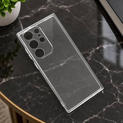 Samsung S23 Ultra S24 Ultra Clear Transparent Cover - COD Peshawar