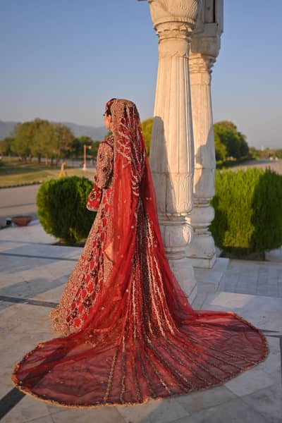 Red Bridal dress for sale