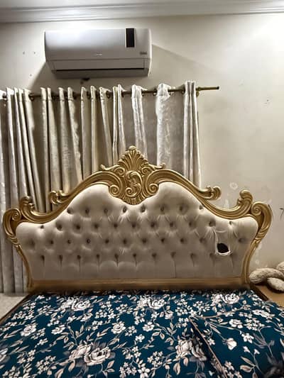 beds with side table + dressing For Sale