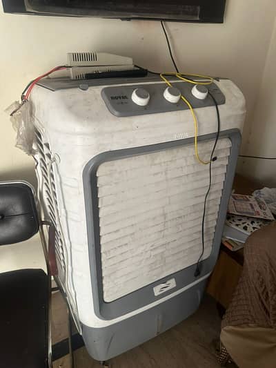 Air Cooler 12 Volt with Solar plate stand and solar cable
