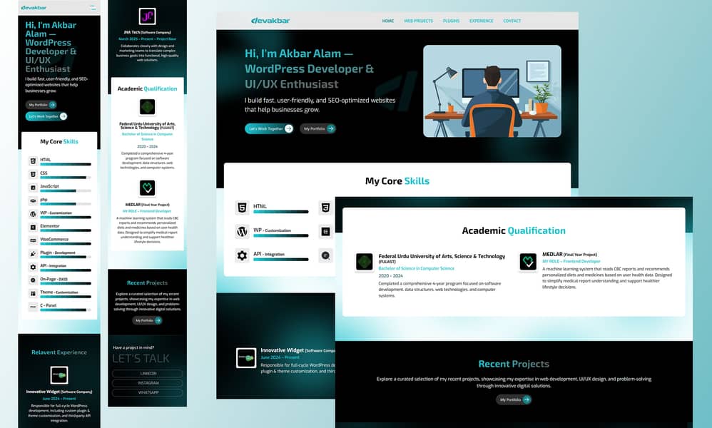 Website Design and Website Development & Ecommerce Store 1