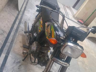modal 2019 . bike super star . engine type petrol good condition