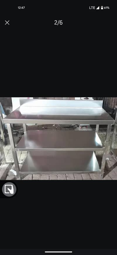 Deep Frayer(20L), Hot Plate(2*2) & Wordking Table(2*4)