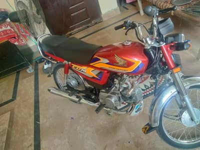 Honda CD 70 10/10 condition for sale