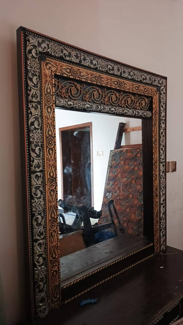Bed, dressing, cupboard 1