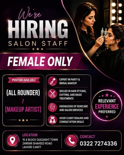 Full-Time salon professional
