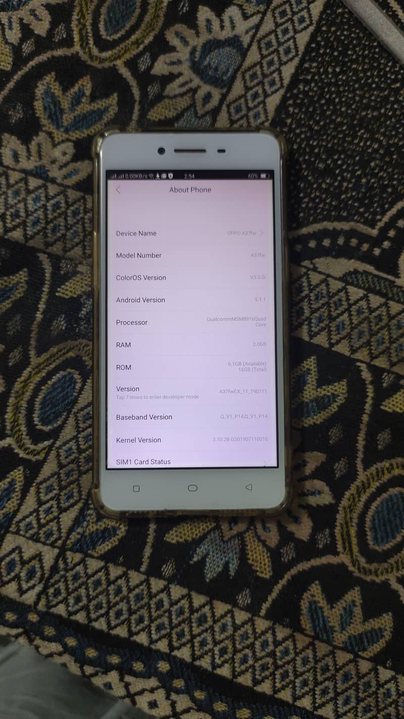 OPPO A37 6