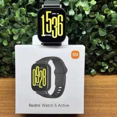 Redmi watch 5 active with box and charger