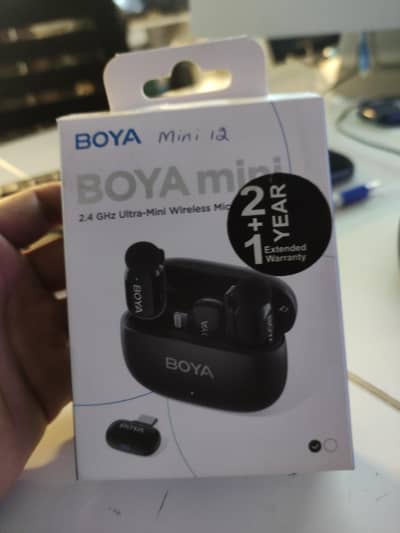 Boya MIC mini 2 time used