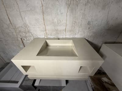 Tile vanity
