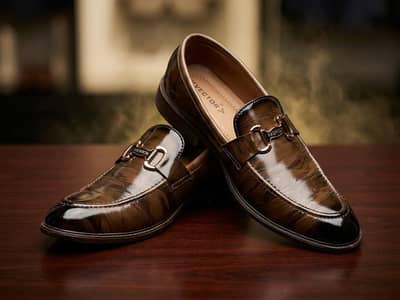 Men's Stylish Formal Loafers - Vector Shoes (With Original Box)