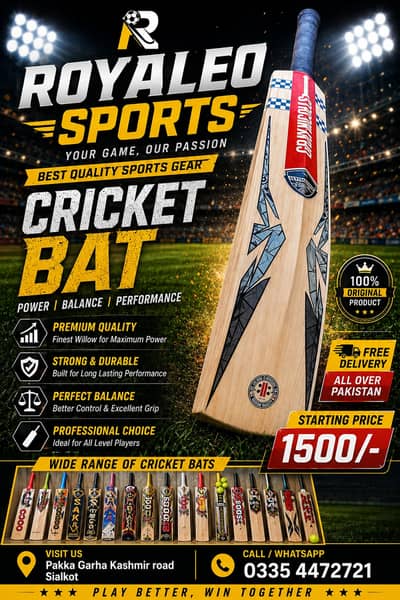 Premium Cricket Bat for Sale | High Quality Cricket Bat | Best Price