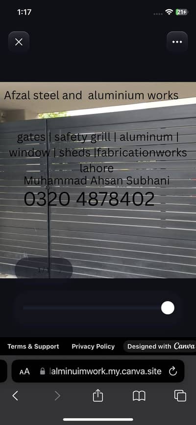 Afzal steel and aluminium works