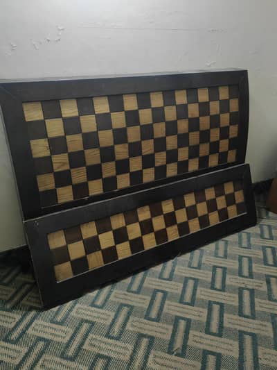 two king size beds for sale along with molty foam matress in good