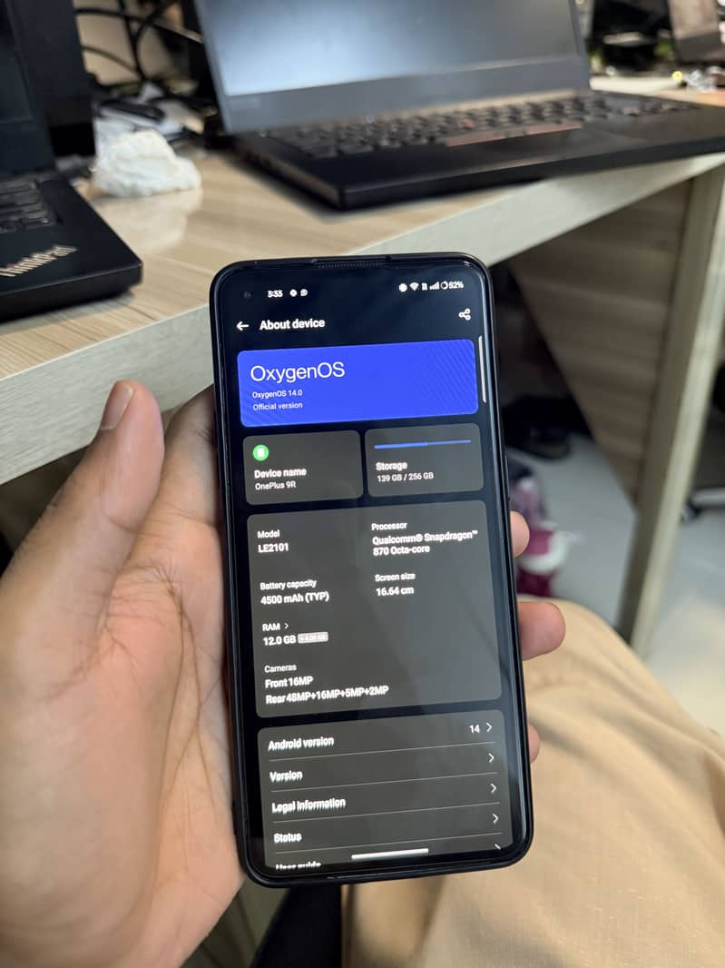One Plus 9R 6