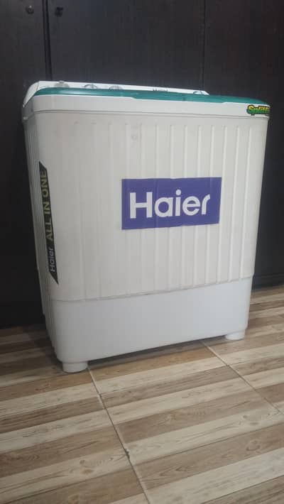 Haier washing machine semiautomatic twin tub Capacity 8kg