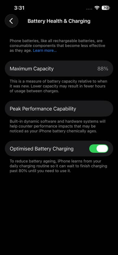 iPhone 13 JV 128GB | Midnight Blue | 88% Battery Health