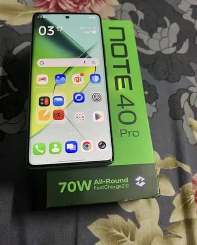 Infinix Note 40 Pro PTA Approved