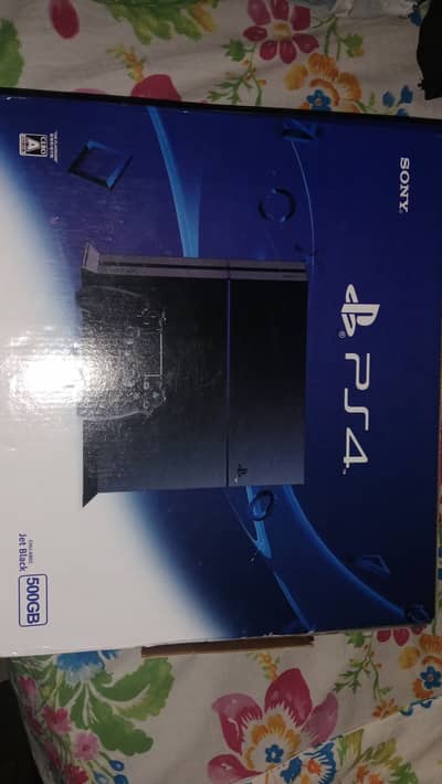 Sony PS4 500GB Console with Original Box – Excellent Condition