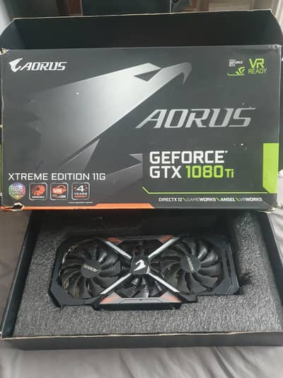 Aorus GTX 1080 ti 11gb xtreme edition