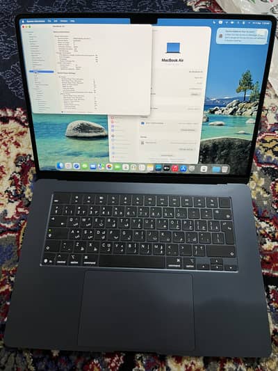 MacBook Air M4 15”16/256 100%health 31cycles midnight