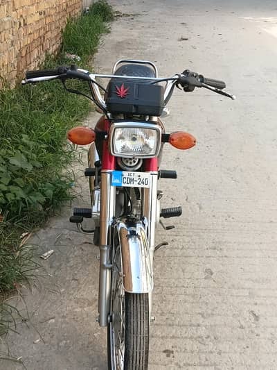 honda 125 islamabad number