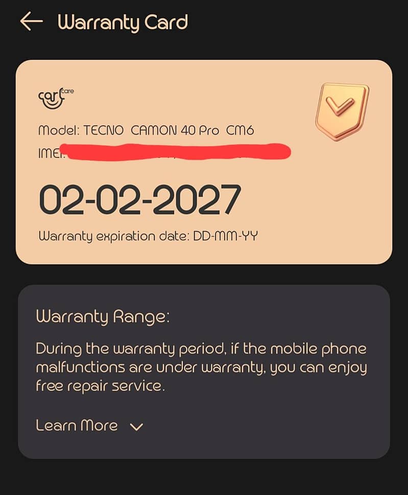 Tecno CAMON 40 Pro 1