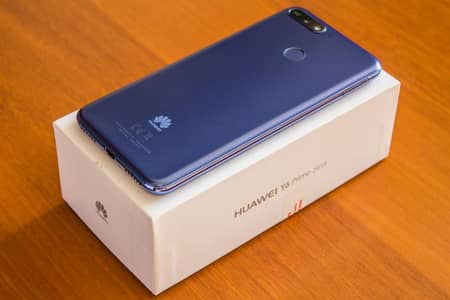 HUAWEI Y7 PRIME 2018 DUAL SIM PTA APPROVED WITH BOX