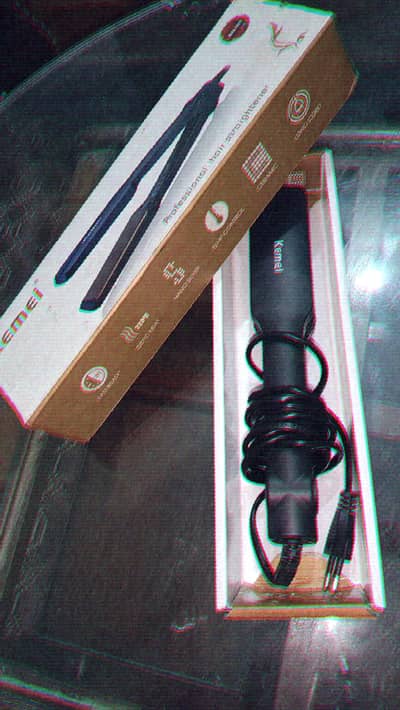 professional hair straightener KM-329