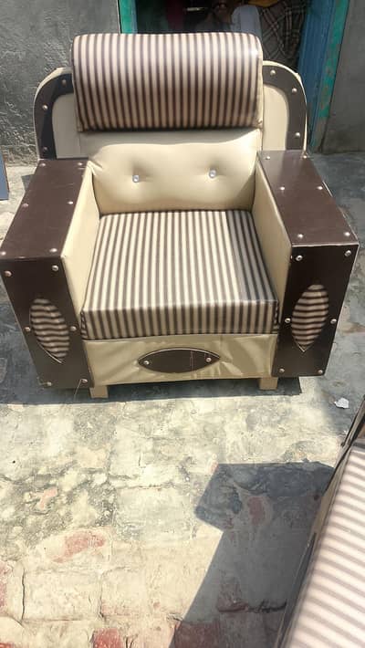 Chinese Leather Poshish Sofa Set 03018024865