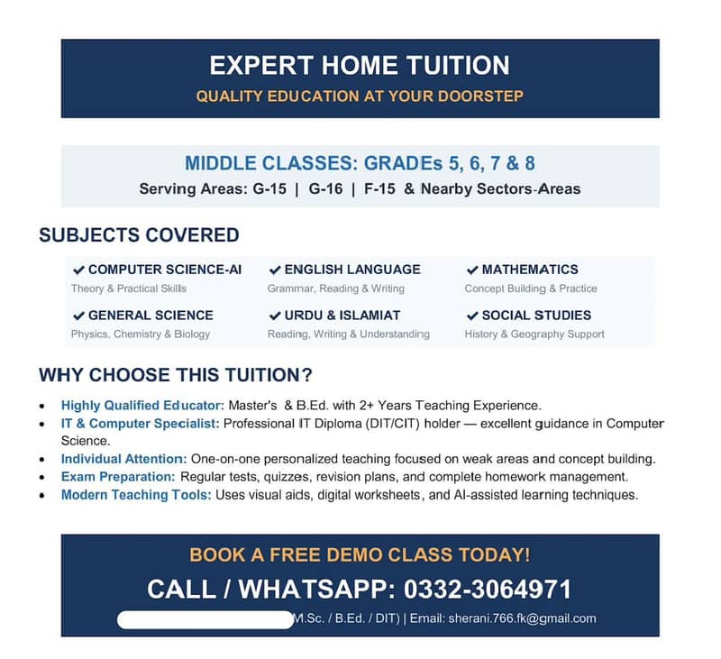 Home tutor 0