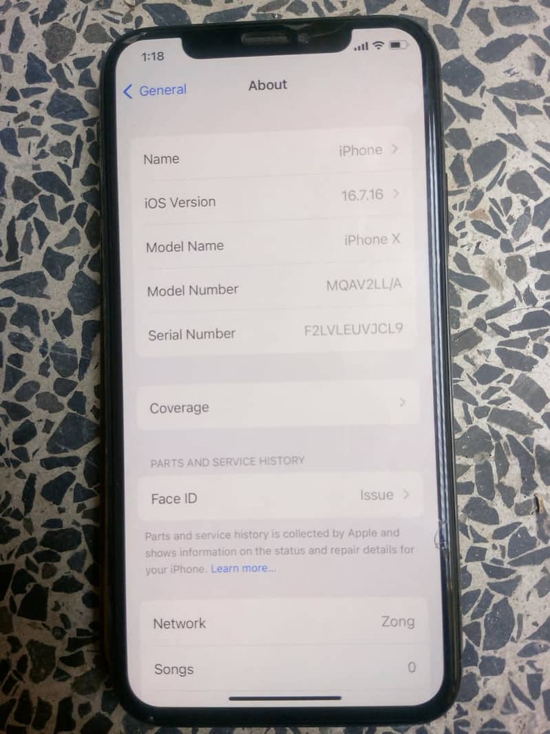 Apple iPhone X 5