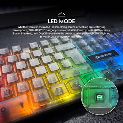 New Transparent RGB Gaming Keyboard