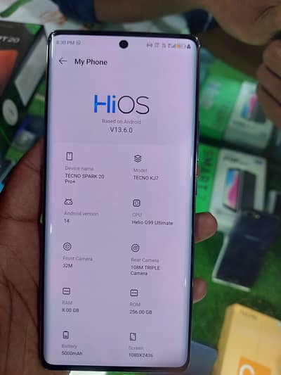 Tecno spark 20 pro plus 8/256