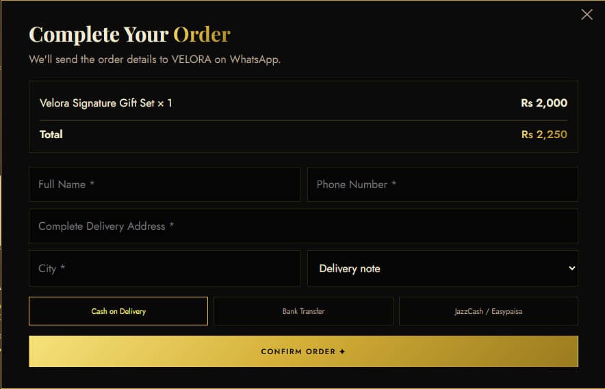Luxury Perfume E-Commerce Website Development 3