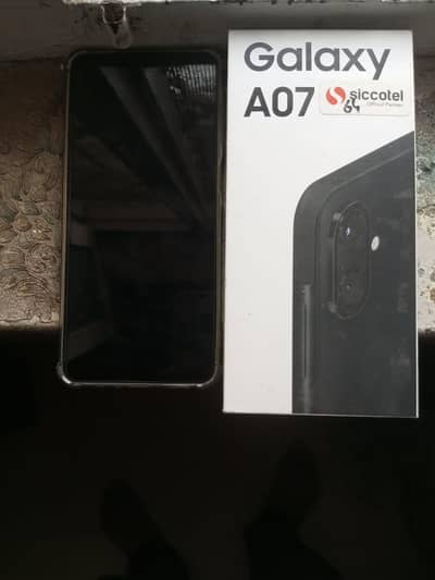Samsung Galaxy A07 4GB 64GB PTA Approved Box Qamer Sialvi Road Gujrat
