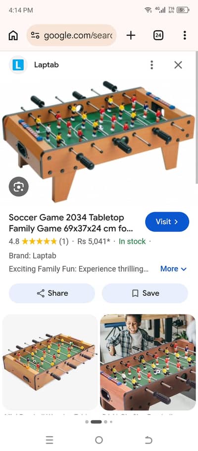 mini football  game board