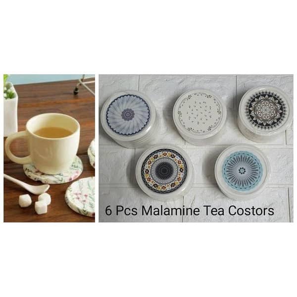 Coaster Tea Cup mat Drink Holder Tea place mats 6 pcs