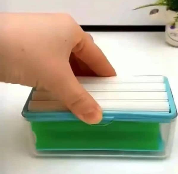 Soap Bubble Box 2 In 1 Cleaning Storage Box Roller Spring Drainable Ventilation Soap Dishes