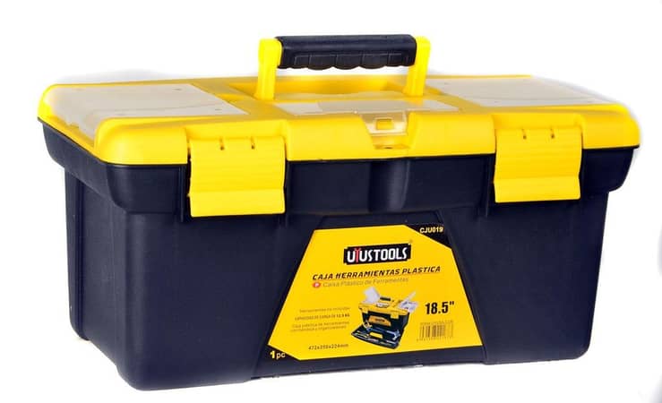 UYUS PLASTIC TOOL BOX FOR MULTIPURPOSE TOOLS STORAGE
