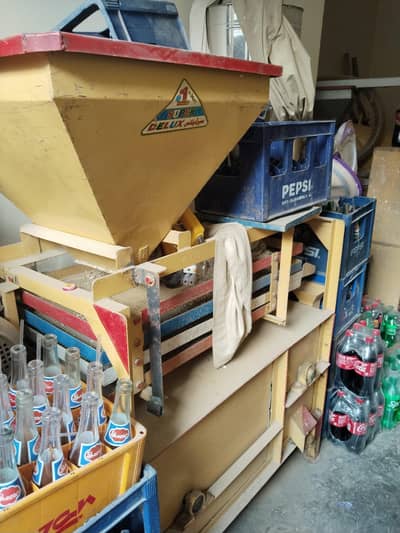 Ata chaki & channa 4 plastk darami stenching machine sealer hot mach