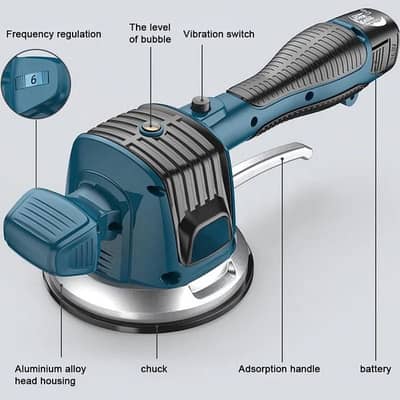 Tile fixing machine grinding, scaling and fixing